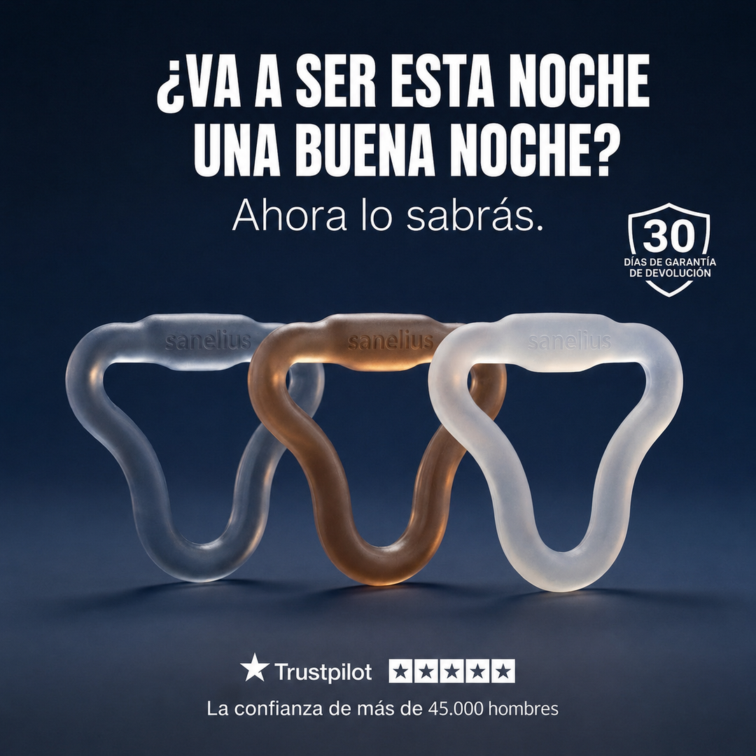 MEJORA Y MANTÉN TU ERECCIÓN - ANILLO SANELIUS